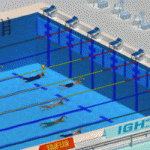 世界最高峰のスイマーに挑戦する競泳ゲーム 「Swimming Pro」