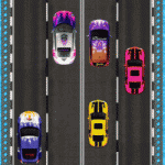 高速道路をを激走するゲーム 「Road Racer」