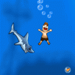 凶暴なサメのゲーム 「Shark Attack」
