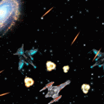 宇宙のシューティングゲーム 「Galactic Shooter」