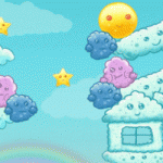 太陽と雲のパズルゲーム 「Sun Beams 2」