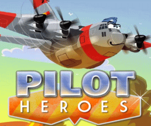 飛行機操縦ゲーム  「Pilot Heroes」