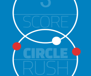 赤いボールをかわせ！ 「Circle Rush」