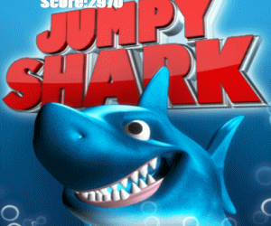 サメの水中遊泳ゲーム 「Jumpy Shark」