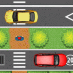 命がけで道路を横断するゲーム 「Traffic」