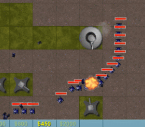 敵軍から基地を守る防衛ゲーム 「Big Guns Tower Defense」