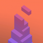 ブロックを積み上げていくゲーム 「Box Tower」